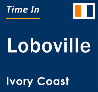 Current local time in Loboville, Ivory Coast