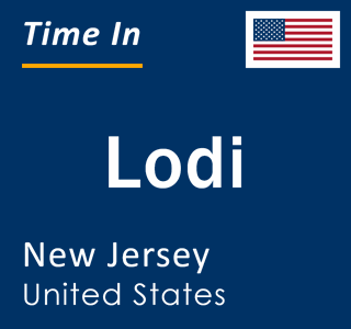 Current local time in Lodi, New Jersey, United States