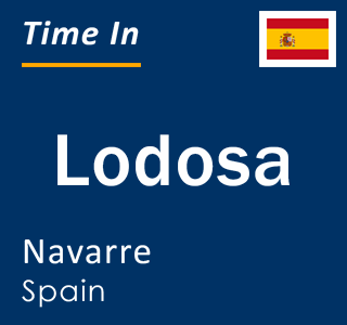 Current local time in Lodosa, Navarre, Spain