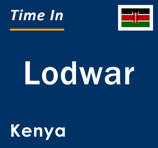 Current local time in Lodwar, Kenya