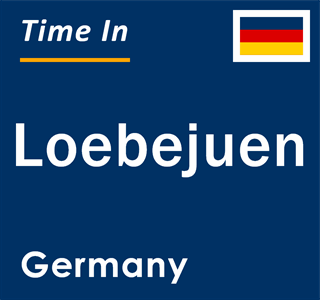 Current local time in Loebejuen, Germany