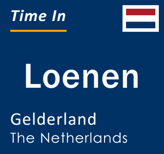 Current local time in Loenen, Gelderland, The Netherlands