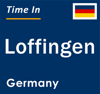 Current local time in Loffingen, Germany