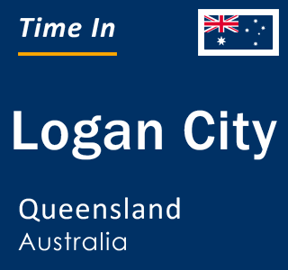 Current time in Logan City, Queensland, Australia