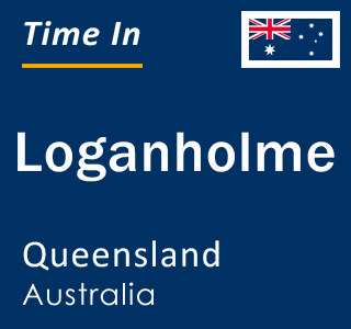 Current local time in Loganholme, Queensland, Australia
