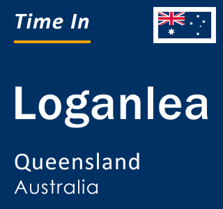Current local time in Loganlea, Queensland, Australia