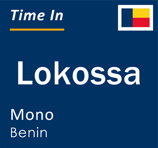 Current local time in Lokossa, Mono, Benin