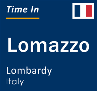 Current local time in Lomazzo, Lombardy, Italy