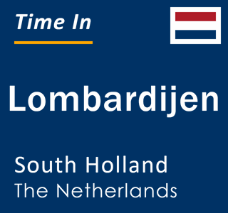 Current local time in Lombardijen, South Holland, The Netherlands