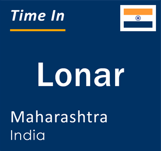 Current local time in Lonar, Maharashtra, India