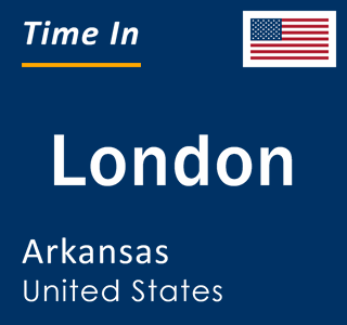 Current local time in London, Arkansas, United States