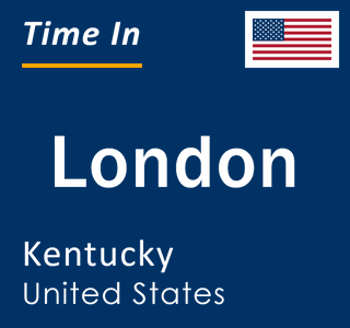 Current local time in London, Kentucky, United States