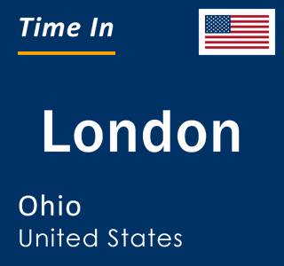 Current local time in London, Ohio, United States