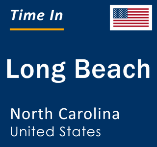 Current local time in Long Beach, North Carolina, United States