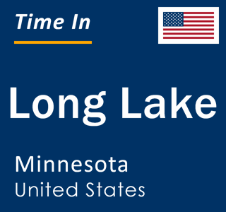 Current local time in Long Lake, Minnesota, United States