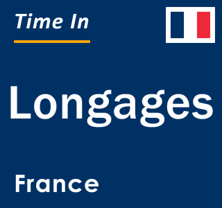 Current local time in Longages, France