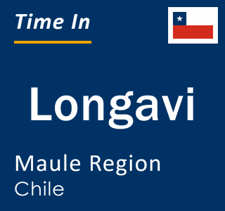 Current local time in Longavi, Maule Region, Chile