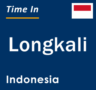 Current local time in Longkali, Indonesia