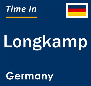 Current local time in Longkamp, Germany