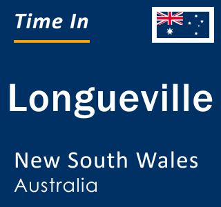 Current local time in Longueville, New South Wales, Australia