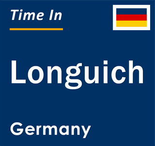 Current local time in Longuich, Germany