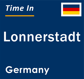 Current local time in Lonnerstadt, Germany