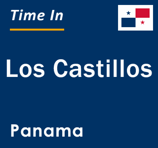 Current local time in Los Castillos, Panama