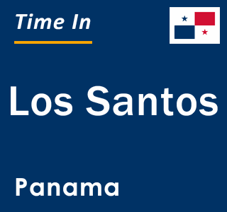 Current local time in Los Santos, Panama