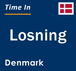 Current local time in Losning, Denmark