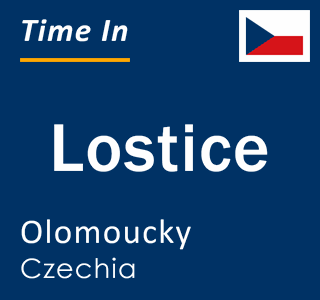 Current local time in Lostice, Olomoucky, Czechia