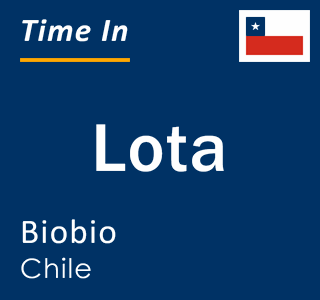 Current time in Lota, Biobio, Chile