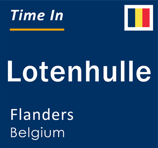 Current local time in Lotenhulle, Flanders, Belgium