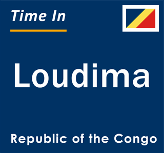 Current local time in Loudima, Republic of the Congo