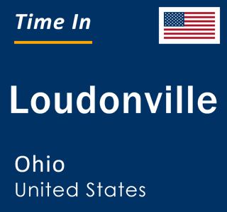 Current local time in Loudonville, Ohio, United States