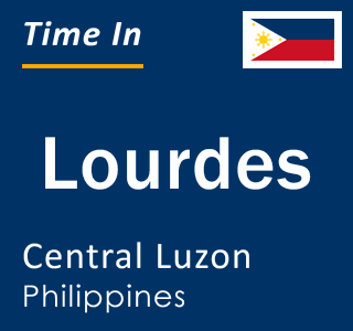 Current local time in Lourdes, Central Luzon, Philippines