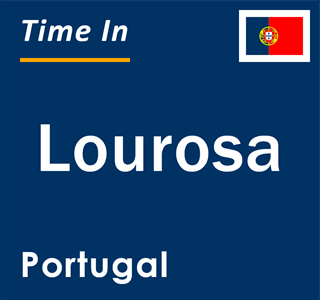 Current local time in Lourosa, Portugal