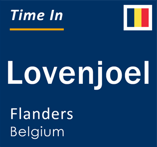 Current local time in Lovenjoel, Flanders, Belgium