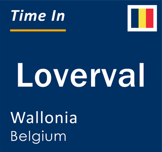 Current local time in Loverval, Wallonia, Belgium