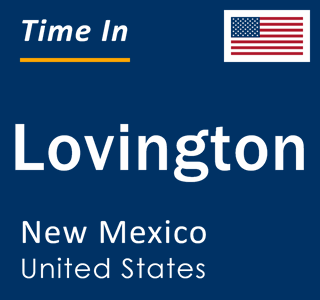Current local time in Lovington, New Mexico, United States