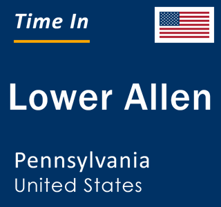 Current local time in Lower Allen, Pennsylvania, United States