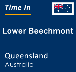 Current local time in Lower Beechmont, Queensland, Australia