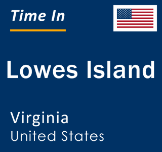 Current local time in Lowes Island, Virginia, United States