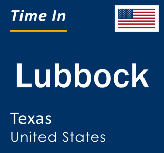 Current local time in Lubbock, Texas, United States