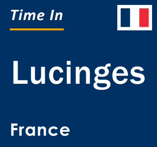 Current local time in Lucinges, France