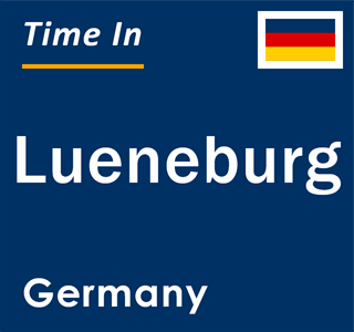 Current local time in Lueneburg, Germany