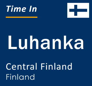 Current local time in Luhanka, Central Finland, Finland
