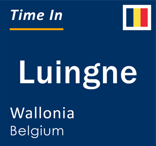 Current local time in Luingne, Wallonia, Belgium