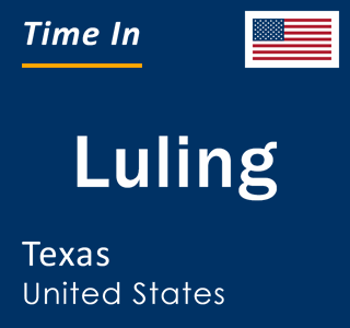 Current local time in Luling, Texas, United States