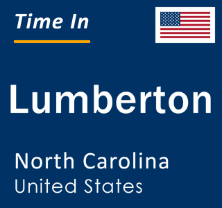 Current local time in Lumberton, North Carolina, United States
