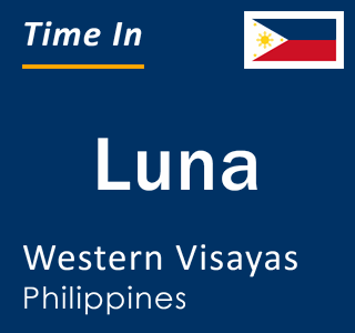 Current local time in Luna, Western Visayas, Philippines